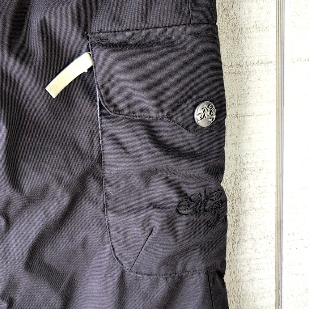 Millennium Three Snowboarding Pants Women's Medium Black Active Lined Ski Y2K - Picture 4 of 13